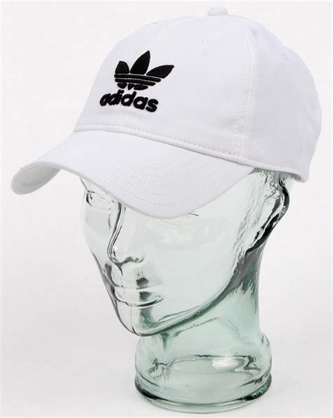 White adidas Originals Caps